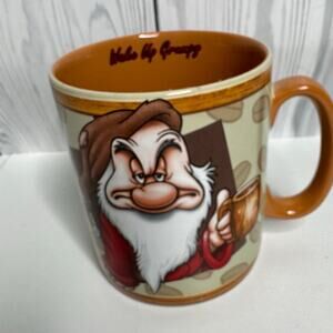 Disney Parks Wake Up Grumpy Coffee Mug Oversized 26 oz Extra Large, Seven Dwarfs